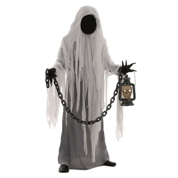 

Adult Mens Spooky Ghost Halloween Scare Costume