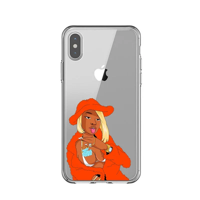 Силиконовый чехол для телефона Megan Thee Stallion Fever для iPhone XR X XS Max 6 6splus 7 7Plus 8 8 Plus 5 5S SE Rapper