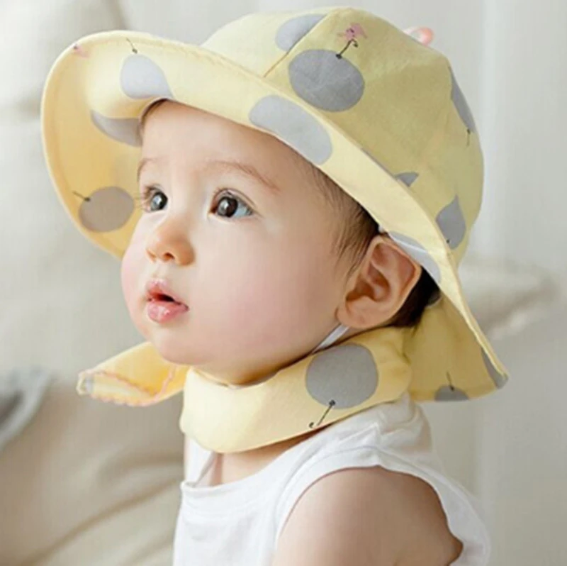 cotton baby sun hat