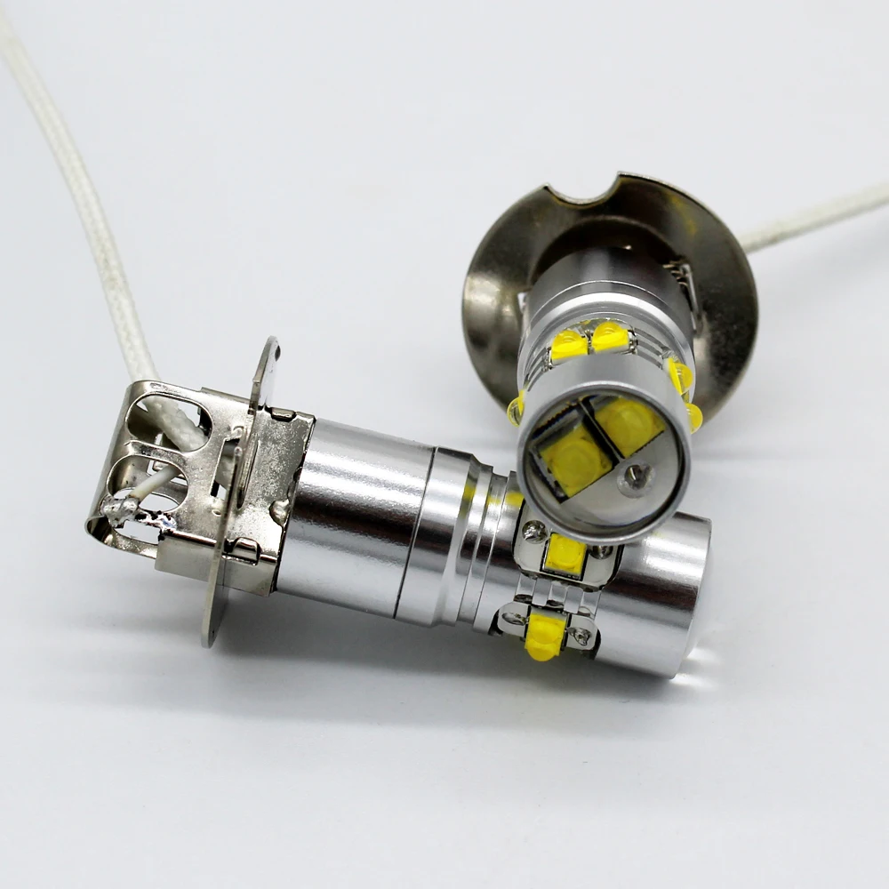 2 шт. светодиодные лампы W5W 194 CREE 50 Вт H1 H3 880 881 T15 W16W|Передние LED-фары для авто| |