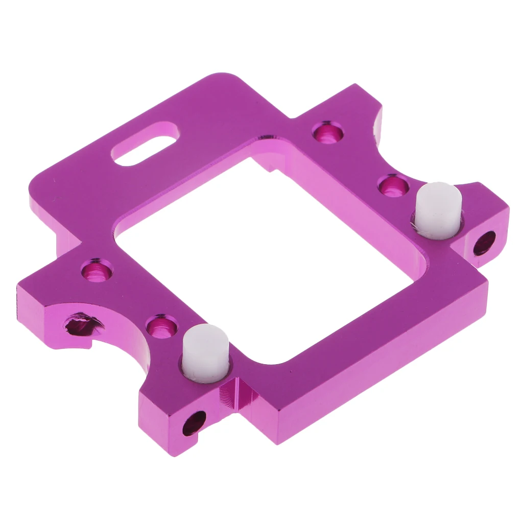Aluminum Rear Gear Box Mount 2PC for HSP 94103 94123 94111 94107 94108 94170 RC Car Upgrade Parts