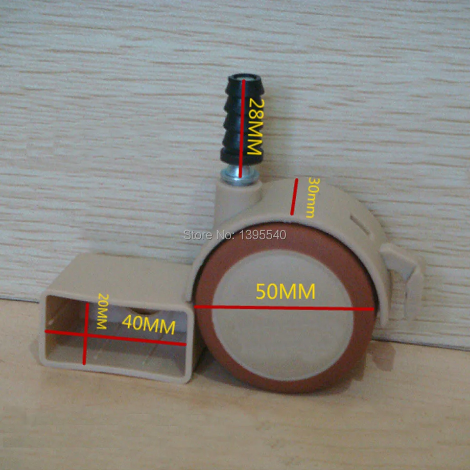 Новые " 360 градусов прочные резиновые поворотные колеса прокатки с тормозом ролики кроватки колесики для мебели универсальные колеса