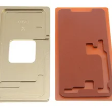 Точный алюминиевый пресс-формы для iphone 8 и 8 plus X ламинатор metel Плесень ЖК-экран ламинирование и позиционирование коврик для выравнивания