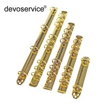 A7 DIY, иных металлических винтовой зажим для бумаги Нержавеющая сталь папка с файлом 2 отверстия клип серьги, браслет, кольцо с отрывными листами книги связующее пряжка кольцо