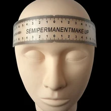 5 шт. U Тип точный постоянный макияж бровей инструменты для моделирования бровей измерительная линейка микроблейдинг аксессуары татуировки