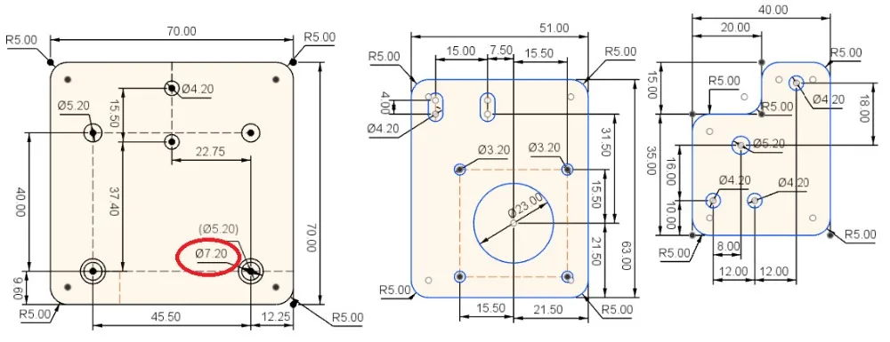 “ Linear de Slides Deslizante Kit Avc 3 Eixo
