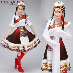 Eastqueen Тибетский платье Тибетский одежда Китайский Танцевальный костюм s тибетского Танцевальный костюм Китайская народная Танцы AA2272 YQ