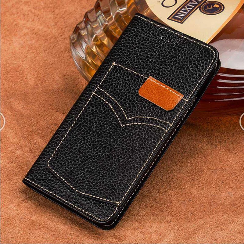 

Brand phone case for Samsung Galaxy 8 flip phone case all handmade custom Genuine Leather phone protection case