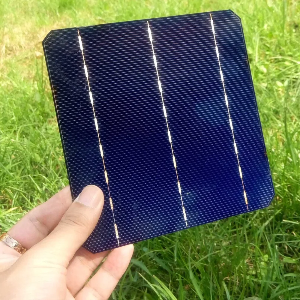 50 шт. солнечная панель Placa для DIY Солнечное зарядное устройство Soalr ячейки 3 бара и 4