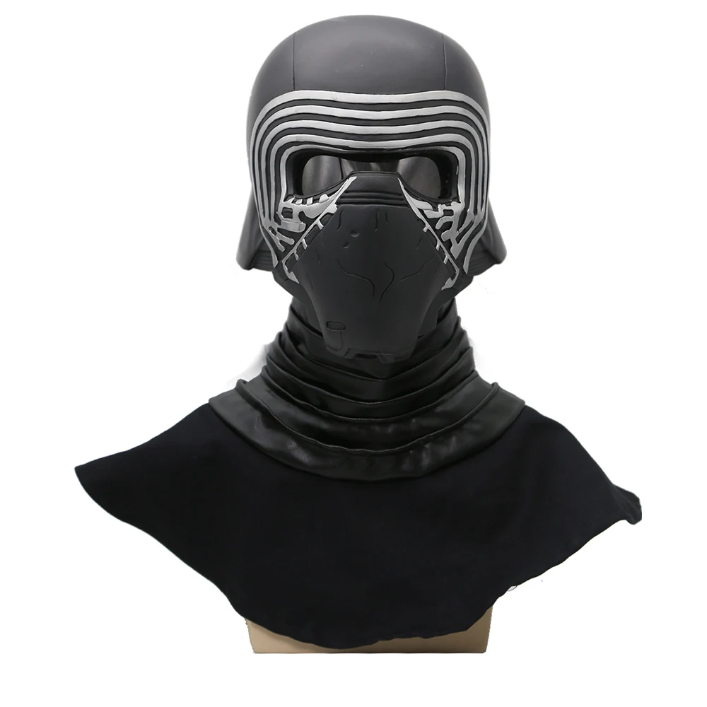 X-COSTUME, Звездные войны, Пробуждение силы, Kylo Ren, шейный шарф, костюм, аксессуары для косплея, шерстяной воротник, шарф, вечерние на Хэллоуин для мужчин