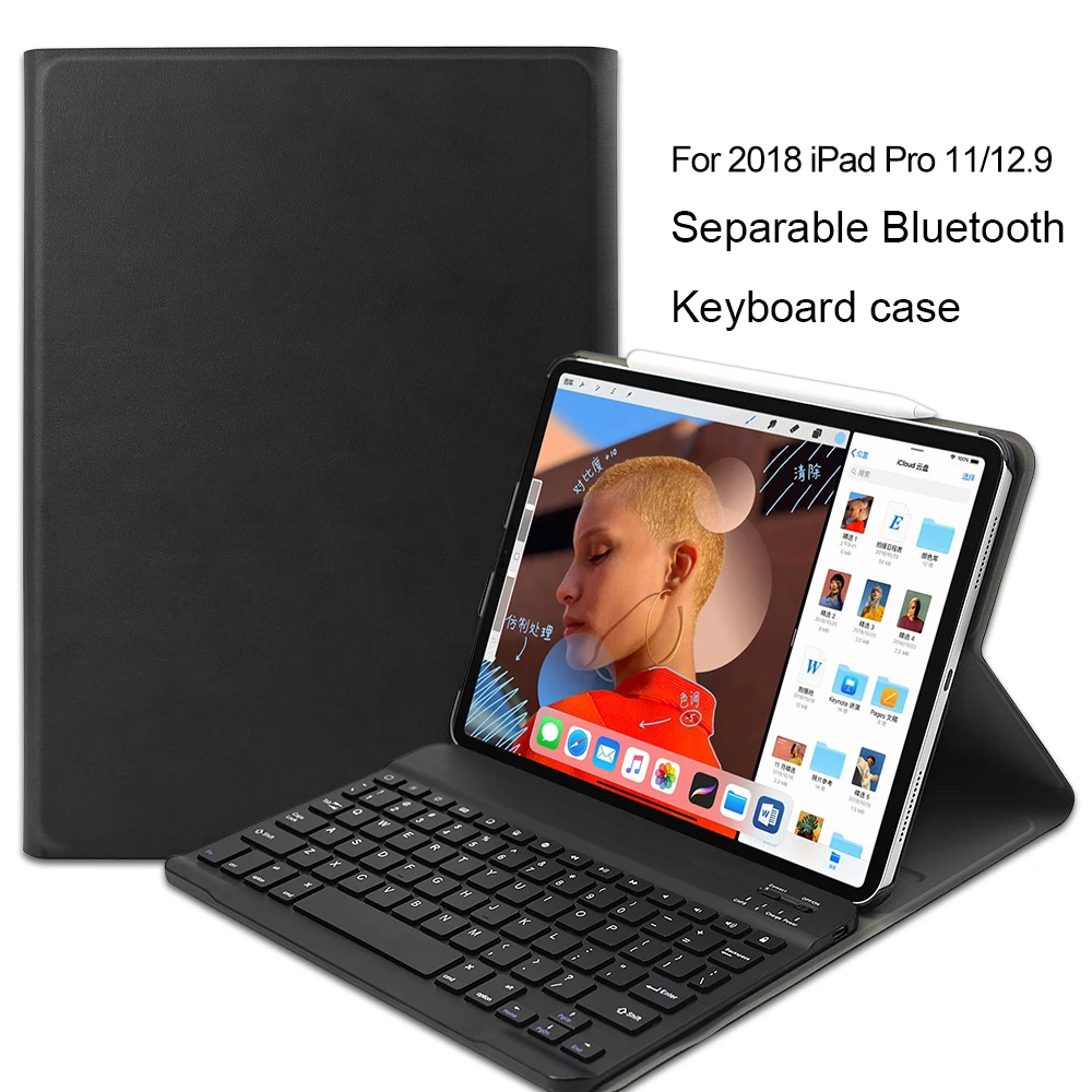  WOWCASE Keyboard For iPad Pro 11 Case Magnetic Smart Wireless Bluetooth For iPad 2018 11/12.9/9.7 i
