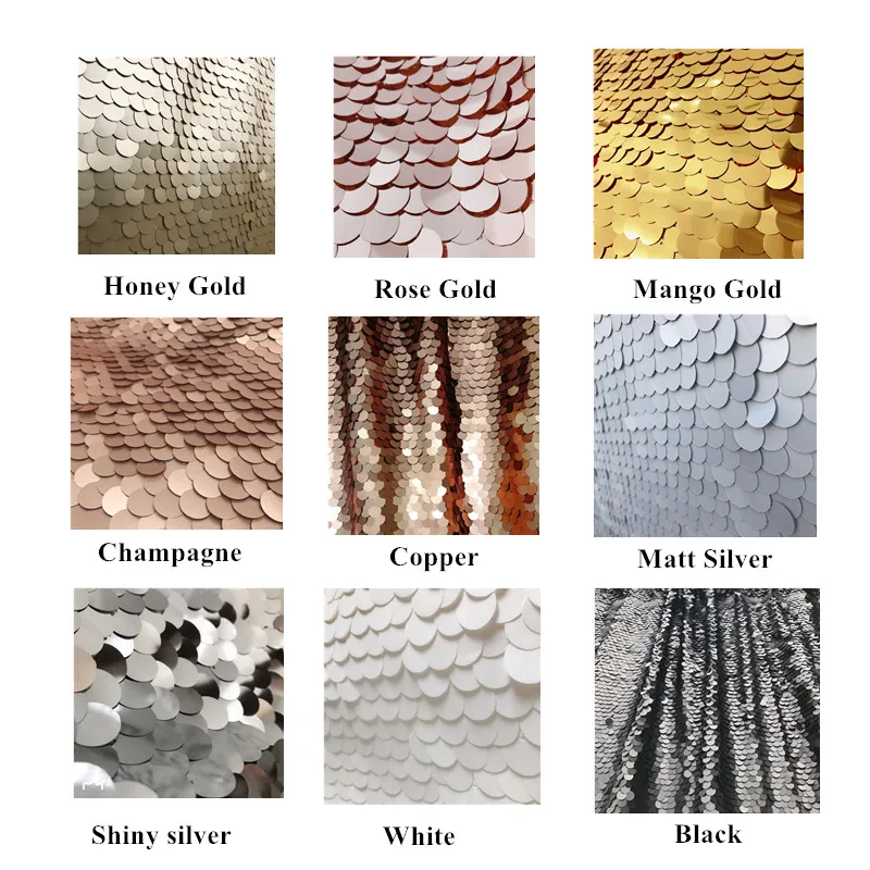 large sequin backdrop