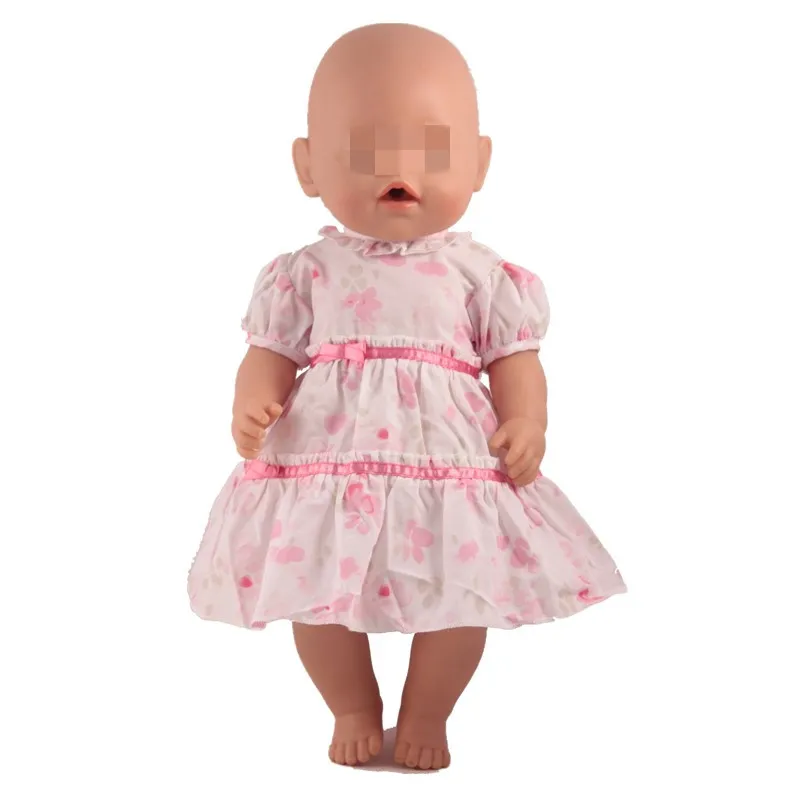 Одежда для кукол, 9 видов стилей, повседневная одежда, наряды, подходит для 43 см, детские куклы, аксессуары для 17 дюймов, кукла, лучший подарок для девочки
