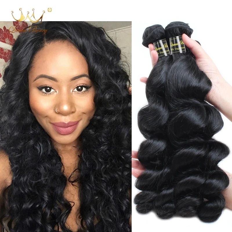 

Peruvian Loose Wave 3 Bundles Peruvian Virgin Hair Loose wave 8a Unprocessed Peruvian Loose curly virgin hair