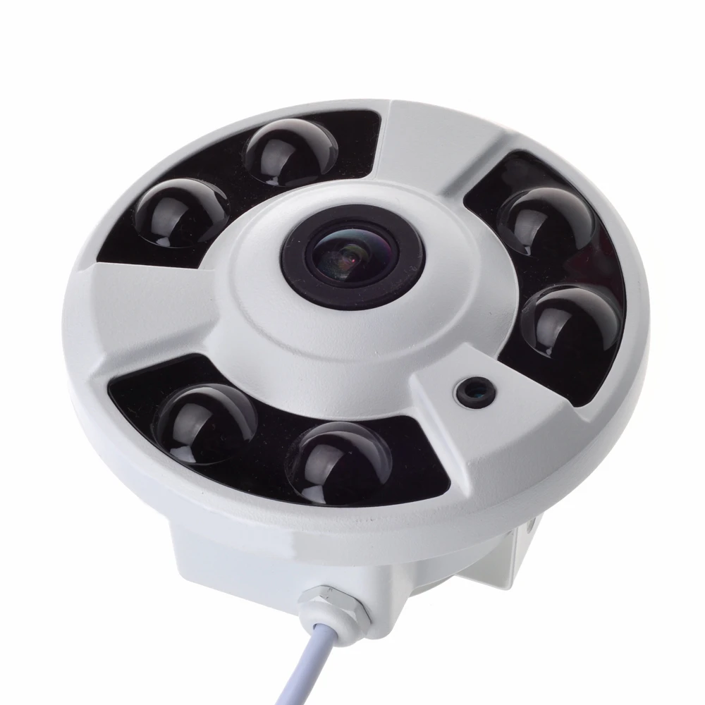  High Resolution 5.0 Megapixel AHD Security CCTV Camera Indoor Wide Angle Fish Eye Infrared Video Su - 32992537090