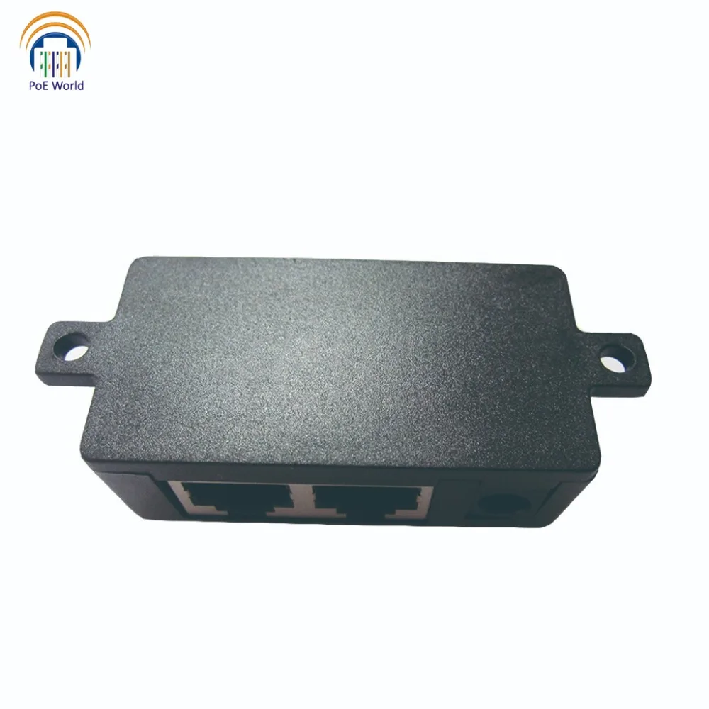GPOEI001 Пассивный PoE инжектор/PoE сплиттер 1000 Мбит/с скорость Ethernet с 2 1 мм x 5 DC разъем