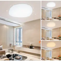 50 Вт современный потолочный светильник лампа с накладным креплением Крытый творческий дизайн светильники цвет изменить кухня спальня