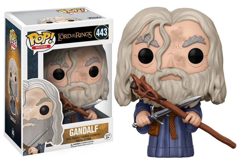 

Funko pop Official Movies: The Lord of the Rings - Gandalf Vinyl Action Figure Collectible Model Toy with Original Box