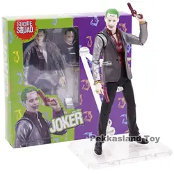 SHF отряд самоубийц Джокер с подставкой ПВХ фигурка Коллекционная модель игрушки