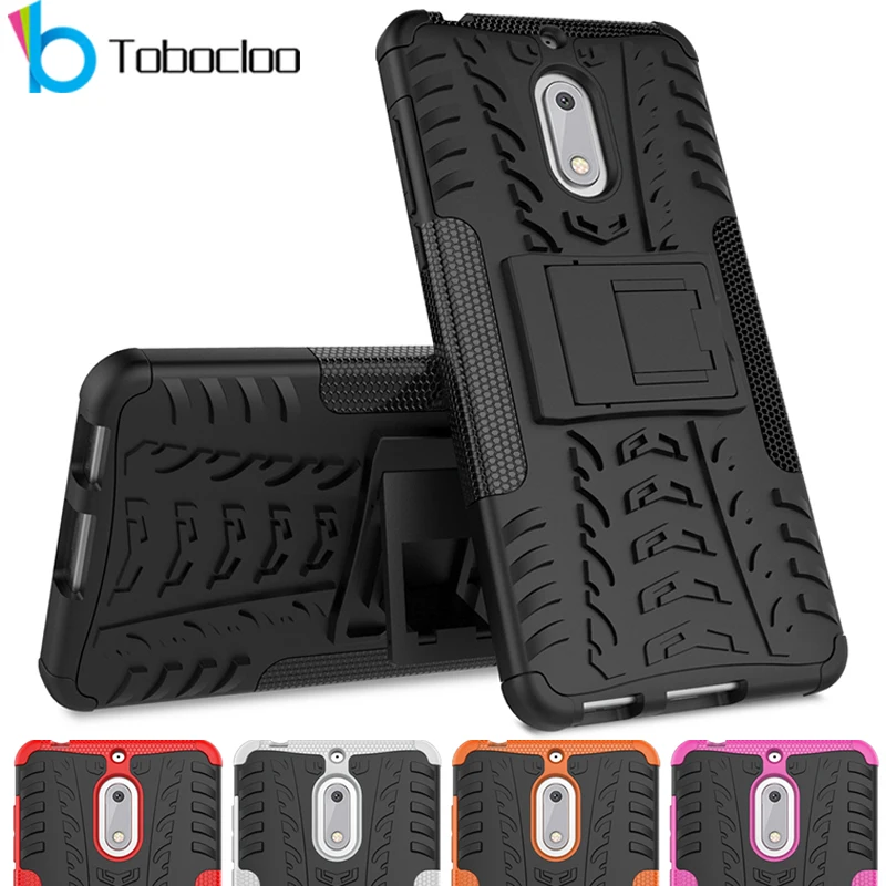

For Nokia 6 2018 6.1 5 8 3 2 1 X6 Case TPU+PC Armor Heavy Duty Shockproof Protective Hard Cover Holder Stand For Nokia 8 5 6 3