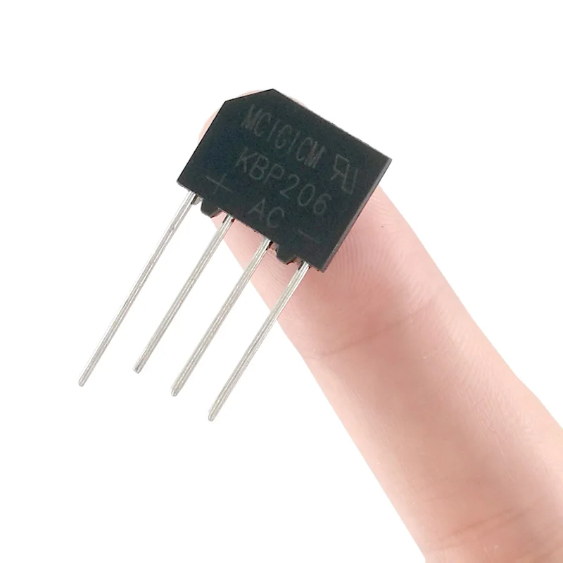 MCIGICM 5 шт. RECT мост GPP 600V 2A KBP206G KBP206|rect|gpp |