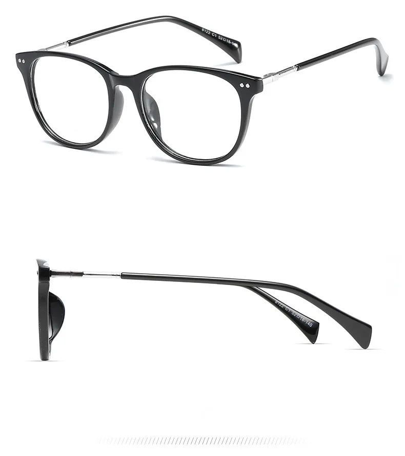 VWKTUUN Vintage Women Glasses Frame Men Black Eyeglasses Frame Retro Square Clear Lens Glasses Optical Spectacle Frame New
