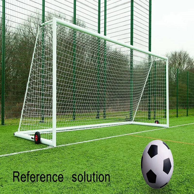 8 x 24 FT Full Size Football Net for Soccer Goal Post Junior Sports