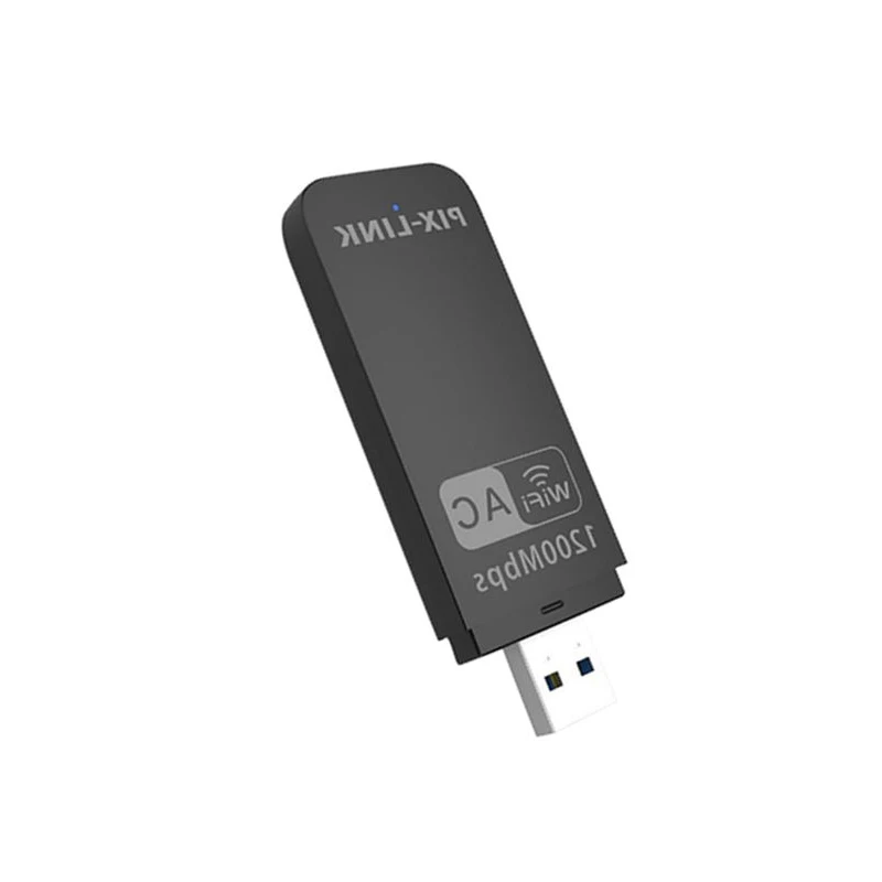 Lv Uac04 беспроводной Usb адаптер 1200 м 2 4/5 ГГц двухдиапазонный Wifi портативный