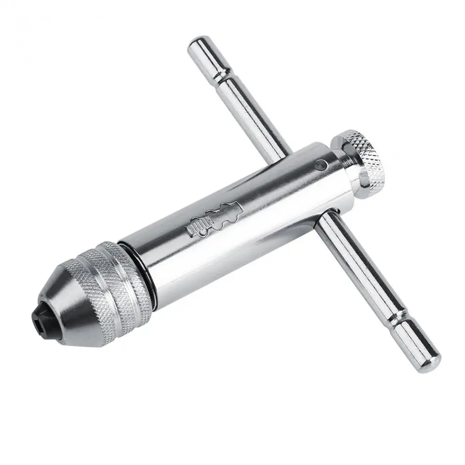 

Hand Tap Drill die set hand tools adjustable T-Handle Ratchet Wrench M3-M8/M5-M12 ratchet tap wrench alloy steel wrench