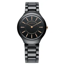 FLAMING Ceramic Series Fashion 4 Models Miyota Quartz Watches Women Super Wristwatches with Ceramic Case and Crystal Gifts