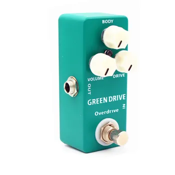 

Electric Guitar Effect Pedal New MOSKY MP-53 Green Drive Overdrive Mini Single Guitar Effect Pedal True Bypass