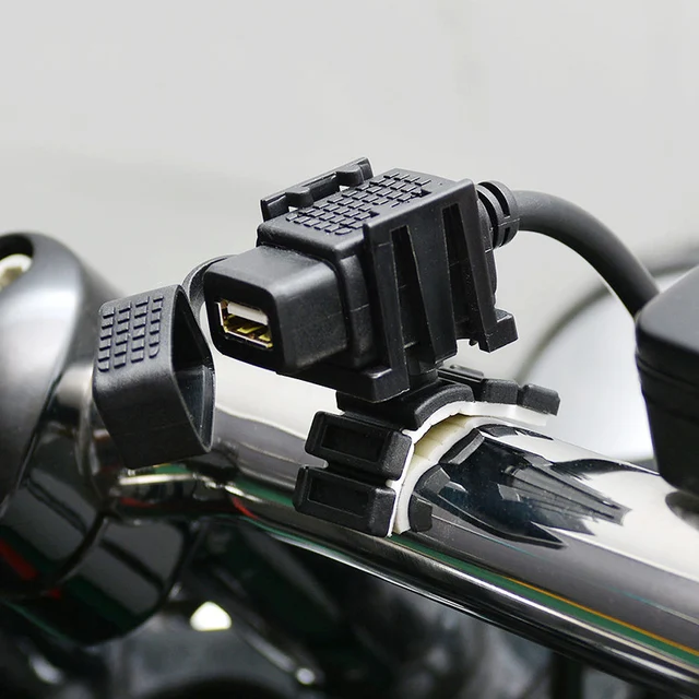 12V 24V 2.1A Motorcycle Waterproof USB Charger for Cell Phones GPS and Tabletin Mobile Phone