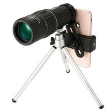 16X52 monoculars telescope mobile phone camera clip high-definition HD low light night vision children look glasses outdoor
