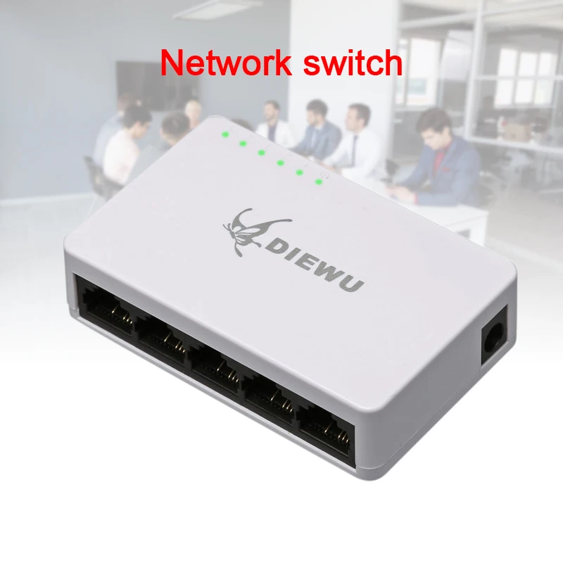 5 плата с портами Ethernet LAN сетевой концентратор самоадаптивный 10/100 Мбит/с сплиттер
