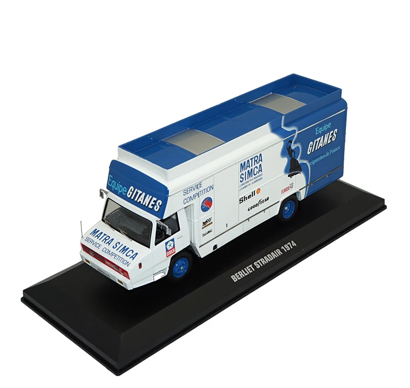

1/43 Die-Cast Berliet Stradair 1974 Simca Matra Equipe Gitanes Support Vehicle car model