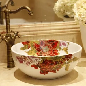 Jingdezhen Ceramic Art Decorative Bathroom Basin Sink Wash In Jingdezhen Ceramic Art Decorative Bathroom Basin Sink Wash In Sinks From Home Improvement On Aliexpress Alibaba Group