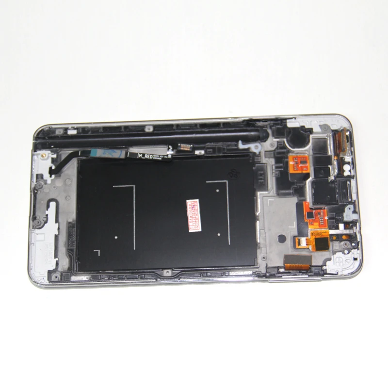 ЖК экран для Samsung Galaxy Note3 Note 3 N9005 дисплей сенсорный дигитайзер сборка с рамкой