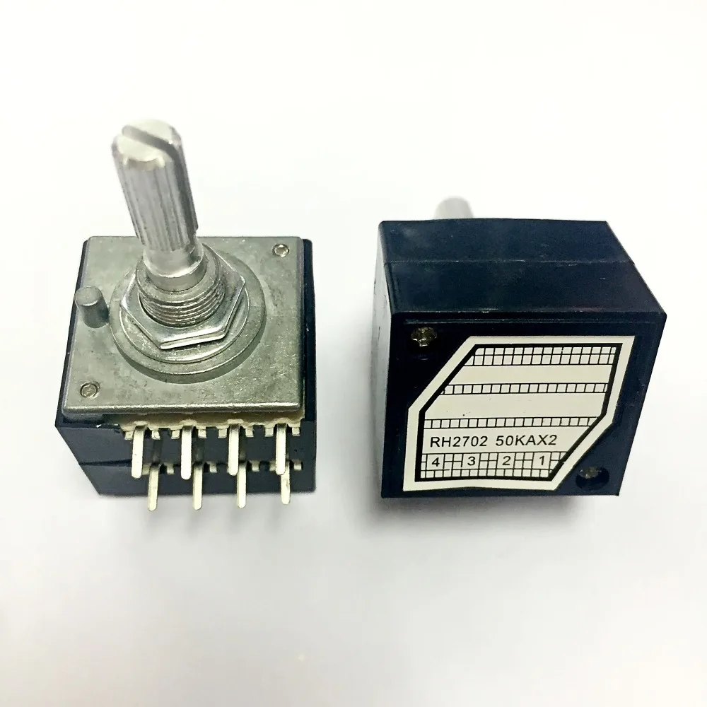 

resistor stepping double volume potentiometer RH2702-50KA index 50KA RH2702-100KA RH2702-250KA RH2702 2702 50KA 100KA 250KA
