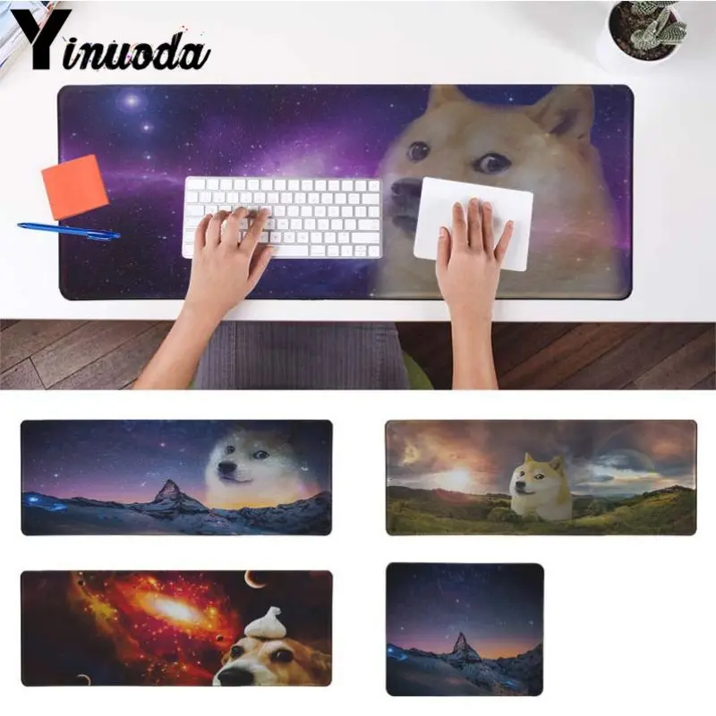 Yinuoda Смешные красочные космические крутые игровые коврики для собак Размер
