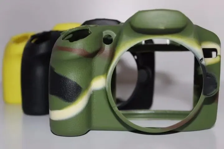 Чехол для камеры Мягкая силиконовая резиновая сумка Nikon D5500 D5600 D5100 D5200 D3300 D3200 D3100 D750