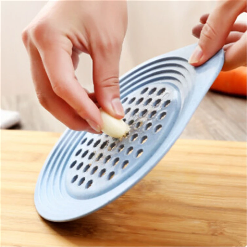 Garlic Ginger Grinding Plate Manually Rub Device Kitchen Gadgets