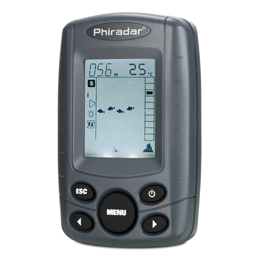 Phiradar FF108A портативный профессиональный рыболокатор проводной гидролокатор