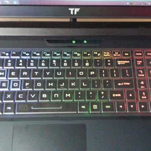 Высокопрозрачная ТПУ Защита клавиатуры кожи чехлы для Sager NP9778-S NP9778(Clevo P770DM) NP9758-S NP9758(Clevo P750DM