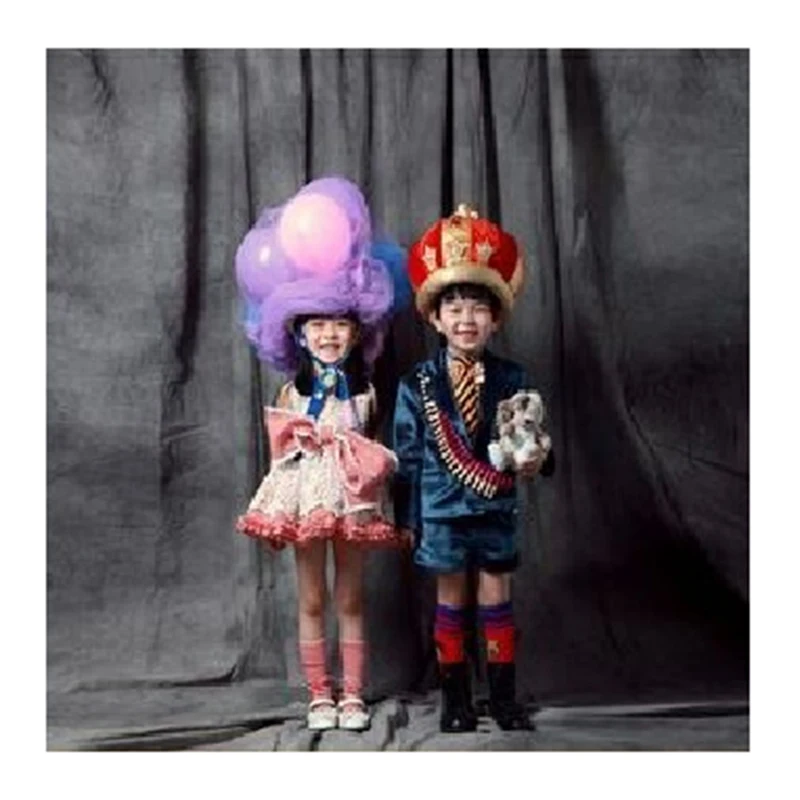 

Pro Dyed Muslin photography background Old master painting Backdrops For Children Photo Studio Hand Made Customized DM225