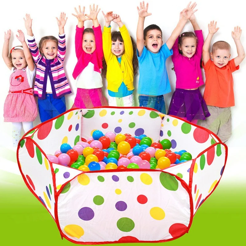 

New Baby Toy Ball Pit Funny Newborn Ocean Play Tent Foldable Children's Toys Tent Outdoor Sports Educational Toy With Basket