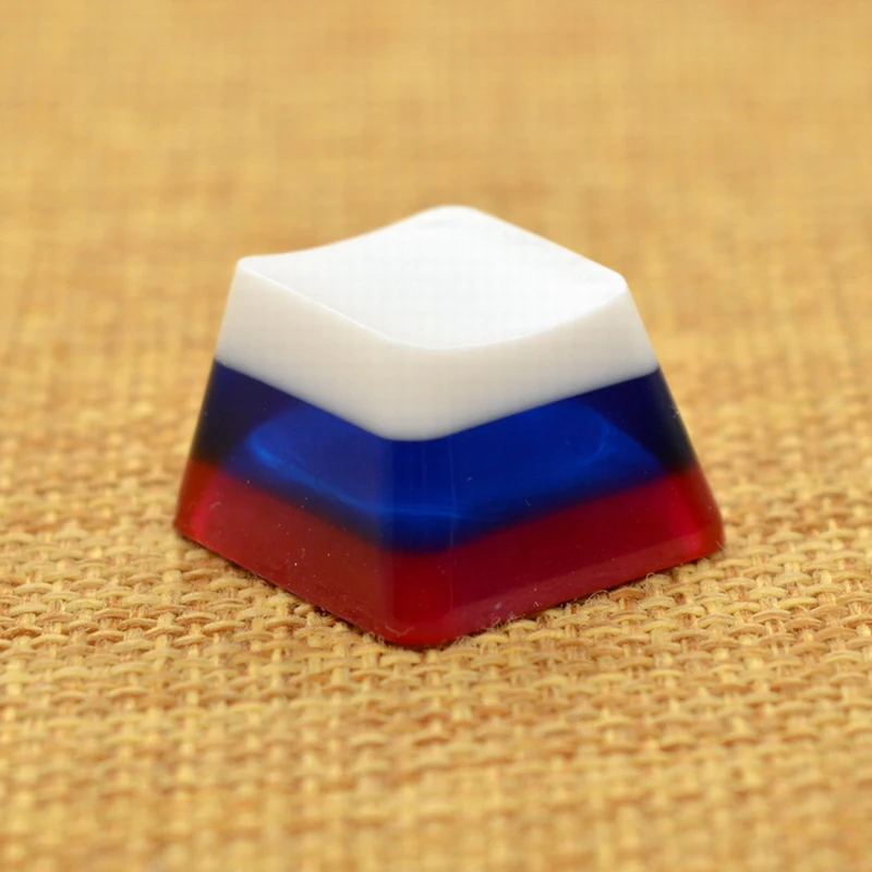 Русская Смола Keycap креативный ручной работы персональные ключи крышки подходит для механической клавиатуры