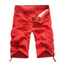 Для мужчин s шорты летние грузовые шорты Для мужчин европейский и американский Для мужчин s мульти-карман Повседневное плед Пятиточечные короткие masculino