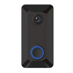 Домашний Wi-Fi видео-дверной звонок 720P 2-полосная акустическая связь с пассивный инфракрасный детектор движения мобильного телефона
