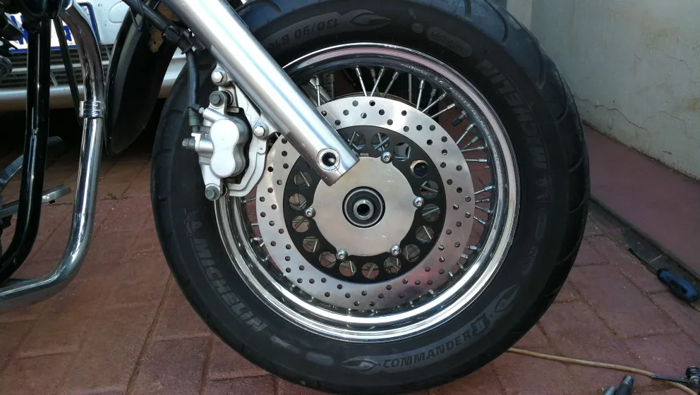 BIKINGBOY передние и задние тормозные диски роторные XVS 1100 Dragstar/Classic A V Star Custom Midnight XV 1700