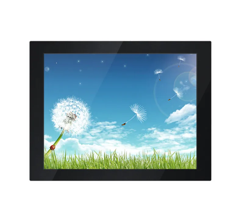 8 Inch TFT LCD Color Ultrathin Video Input PC Audio Video Display VGA HDMI AV Input Security Monitor Screen+Remote Control